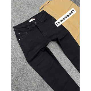 quần bò dài DiO nam Dk boutique màu đe  điểm nhấn chất vải bò dầy giữ phom bền màu dáng chuẩn 1:1 cực đẹp