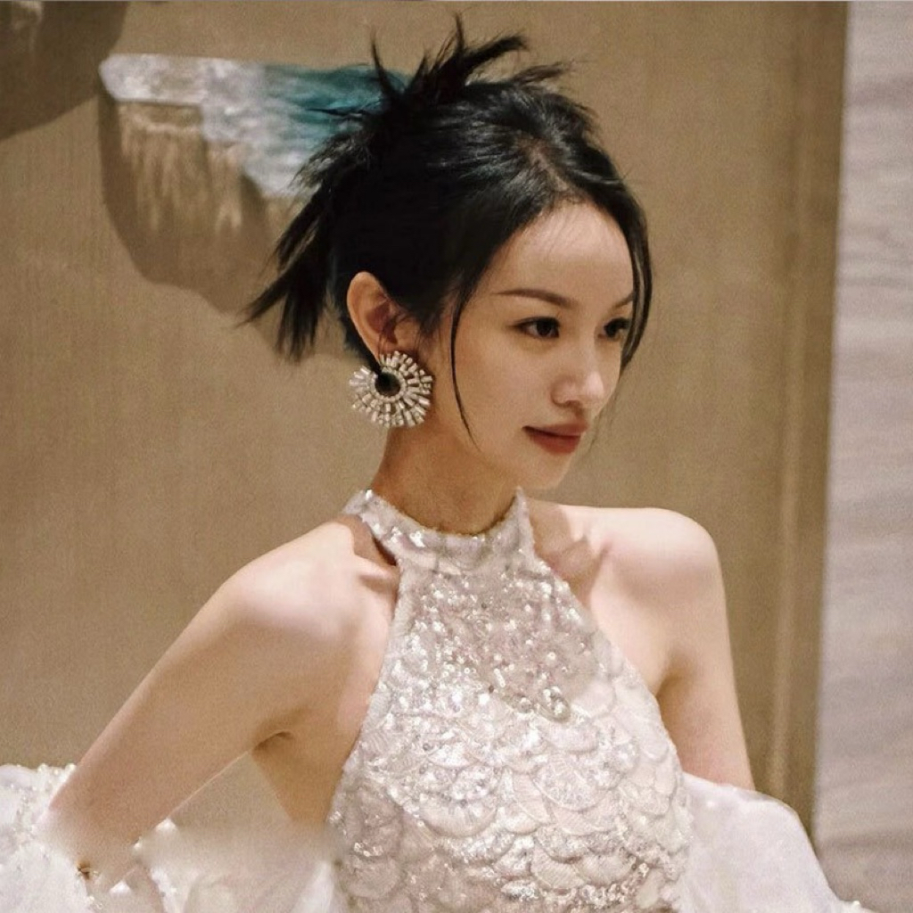 Bông Tai Hợp Kim Đính Đá Không Gỉ LIVI Thiết Kế Tiệc Sang Trọng Trang Sức Thanh Lịch