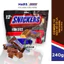 Túi Socola Snickers funsize nhân Caramel đậu phộng 12 thanh 240g hộp Tết