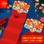 Bao Lì Xì Nhiều Ngăn Tết 2026 Thiết Kế Hình Đầu Lân, Thần Tài, Bé Ngựa, Bao Lì Xì Gấp Gọn Sang Trọng - BỐ KHỦNG LONG