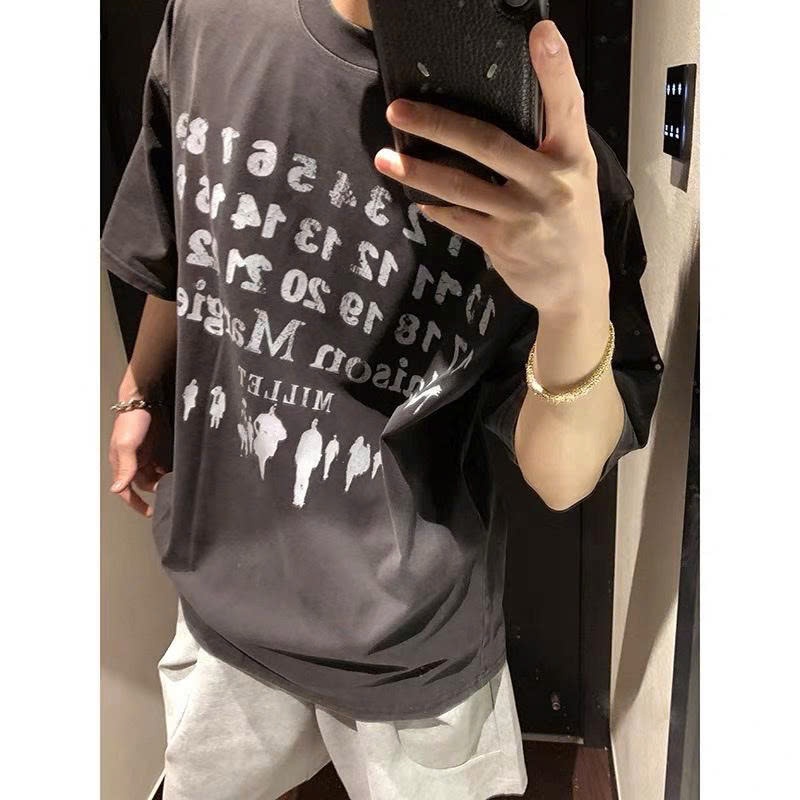 Áo thun Stee Cổ tròn MILLET Localbrand ICVCVNI Unisex Cotton
