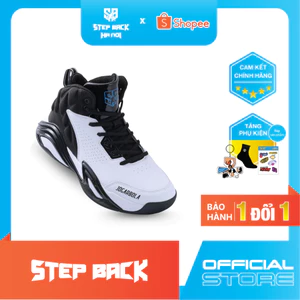 Giày bóng rổ Attack Ace Stepback x Jogarbola, giày bóng rổ cổ cao, giày thể thao nam chơi indoor outdoor