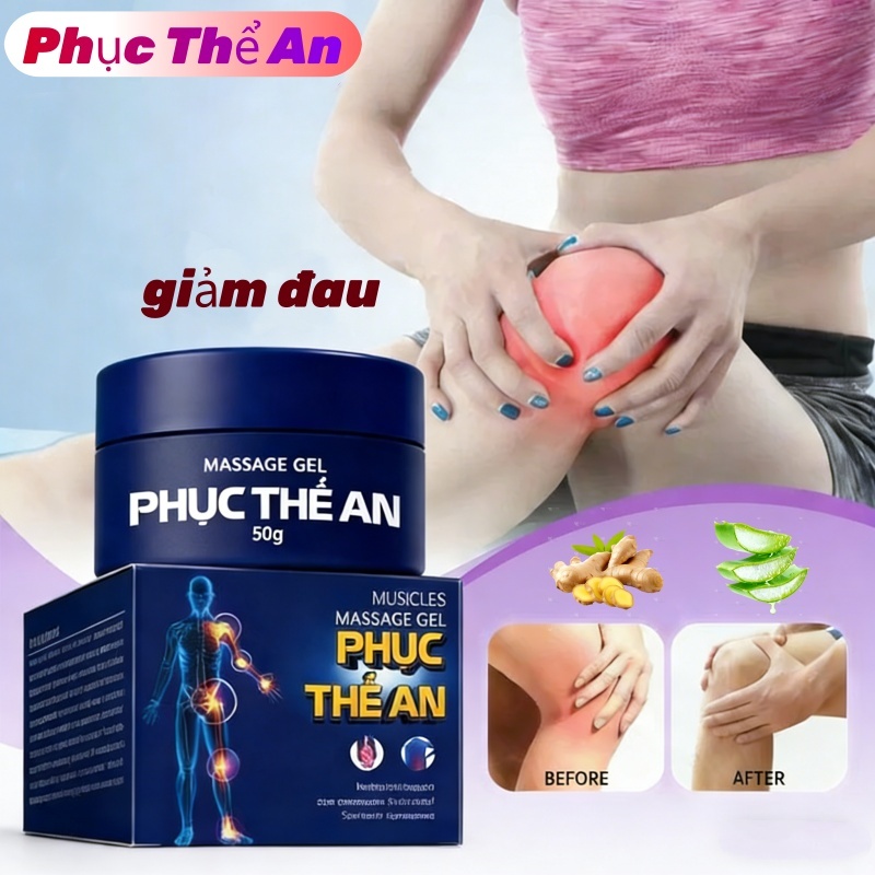Gel Massage - Phục Thể An - Hỗ Trợ Tê Bì Chân Tay , Các Vấn Dề Nhức Mỏi , Xương Khớp-Giải Quyết Nhức Mỏi Giúp Giảm Đau