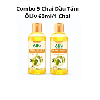 Combo 5 chai Dầu Tắm Ôliv Dưỡng Ẩm Sáng Da 60ML-Hàng tặng khuyến mãi