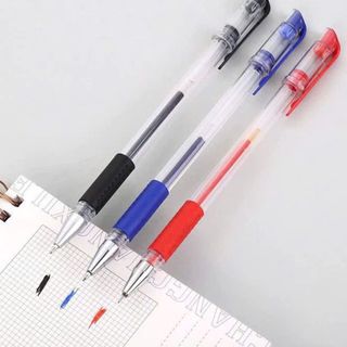 LEAFBOOK Bút Gel Mực Nước K009 - Viết Gel Mini Hàng Chuẩn, Ngòi 0,5mm, Chữ Đẹp, Viết Êm nét mảnh dành cho học sinh