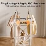 𝑳𝑼𝑴𝑰𝑵𝑺𝑻𝑶𝑾 Giàn Phơi Thông Minh Có Gấp Gọn Giàn Phơi Quần Áo Có Thể Điều Chỉnh Kệ Treo Quần Áo Cao Cấp Thép Cacbon — ảnh 3