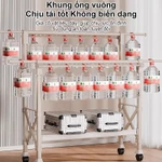 𝑳𝑼𝑴𝑰𝑵𝑺𝑻𝑶𝑾 Giàn Phơi Thông Minh Có Gấp Gọn Giàn Phơi Quần Áo Có Thể Điều Chỉnh Kệ Treo Quần Áo Cao Cấp Thép Cacbon — ảnh 7