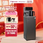 Cây nước nóng lạnh kết hợp bàn pha trà bình nước âm FujiE TB245, điều khiển cảm ứng từ xa cài đặt nhiệt độ nước — ảnh 1