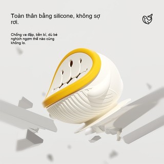 Youkebei Bát Silicone Cho Bé Ăn Dặm & Đựng Snack – Đế Hút Chống Đổ, Chống Tràn, Dùng Lò Vi Sóng & Tủ Lạnh