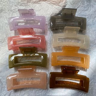 Kẹp Tóc Càng Cua Acrylic 10.5cm Size Lớn Thời Trang Chất Lượng Cao Cho Nữ OKT_0005