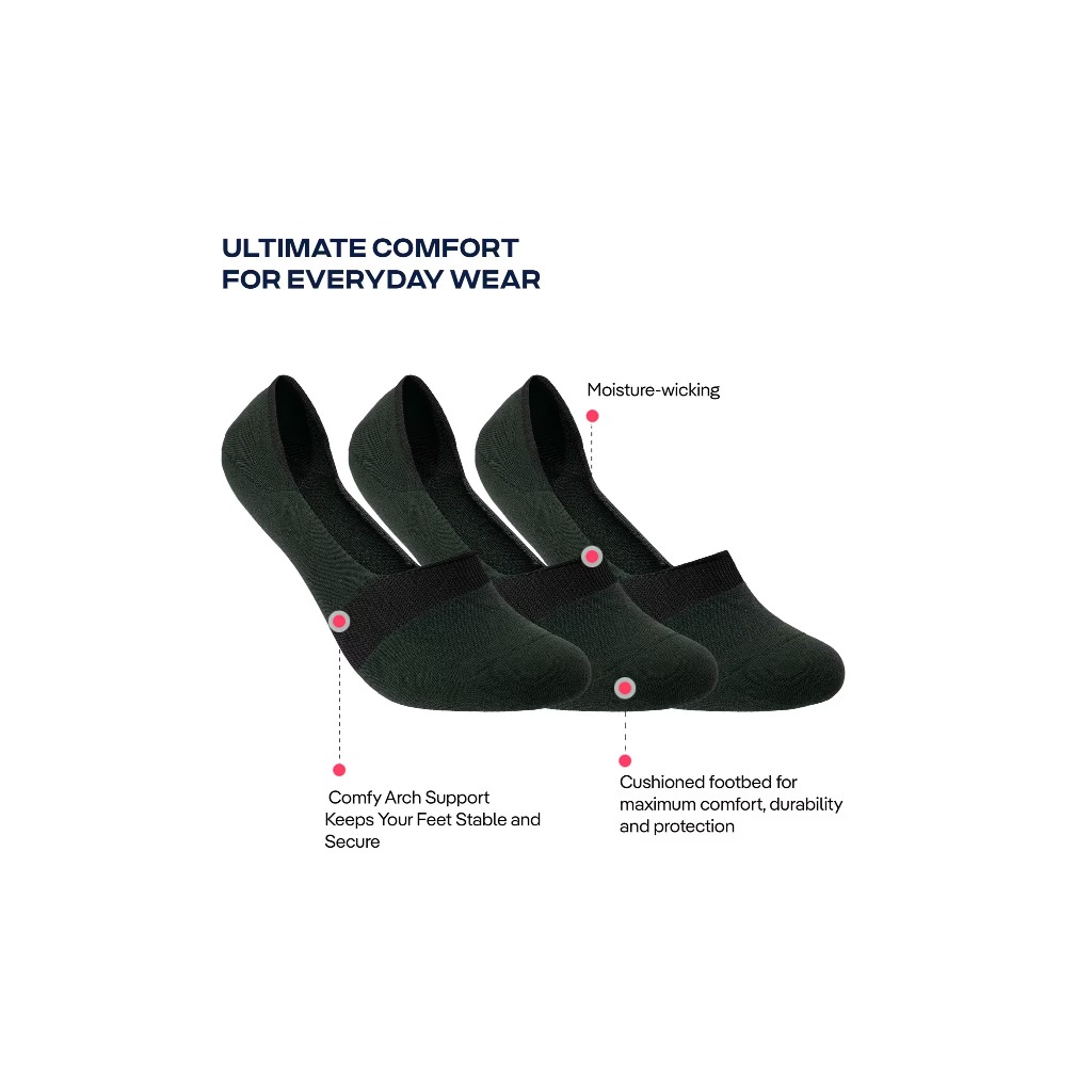 [MUA 2 GIẢM 5%]Pack Tất lười nam No show men socks - Coolmate