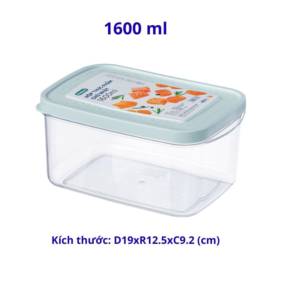Hộp Nhựa Đựng Thực Phẩm Horoki Hộp Đựng Thức Ăn Tủ Lạnh  An Toàn Tiện Lợi -D1986