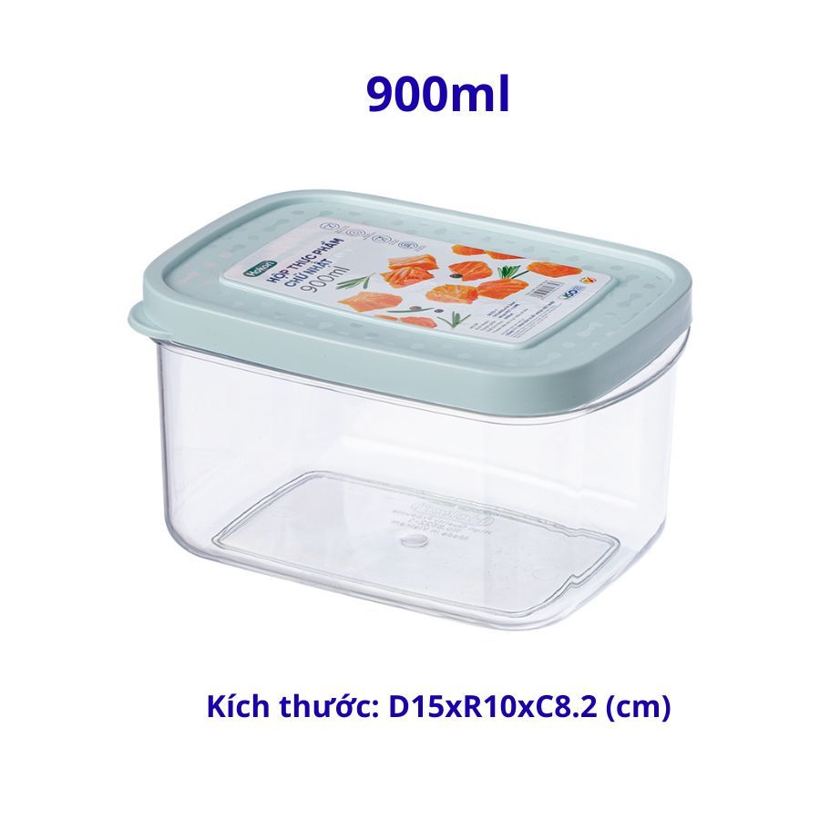 Hộp Nhựa Đựng Thực Phẩm Horoki Hộp Đựng Thức Ăn Tủ Lạnh  An Toàn Tiện Lợi -D1986