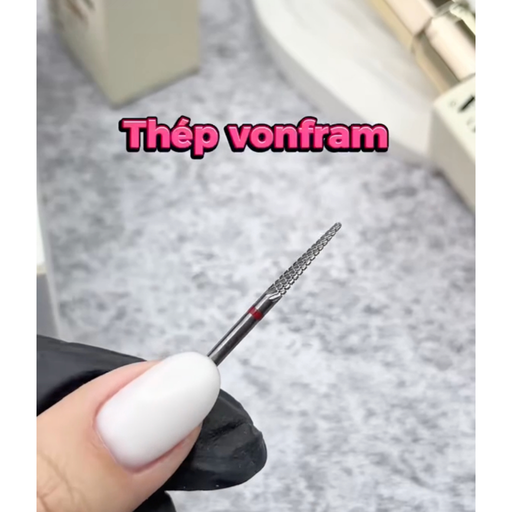 Đầu Mài Khoé Bột T13-F Angelica - Chất Liệu VONFRAM Cao Cấp