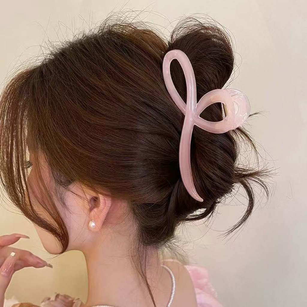 Kẹp Tóc Hàn Quốc Mờ Thạch – Kẹp Vuốt Tóc Thời Trang, Kẹp Lấy Tóc Gọn Nhẹ