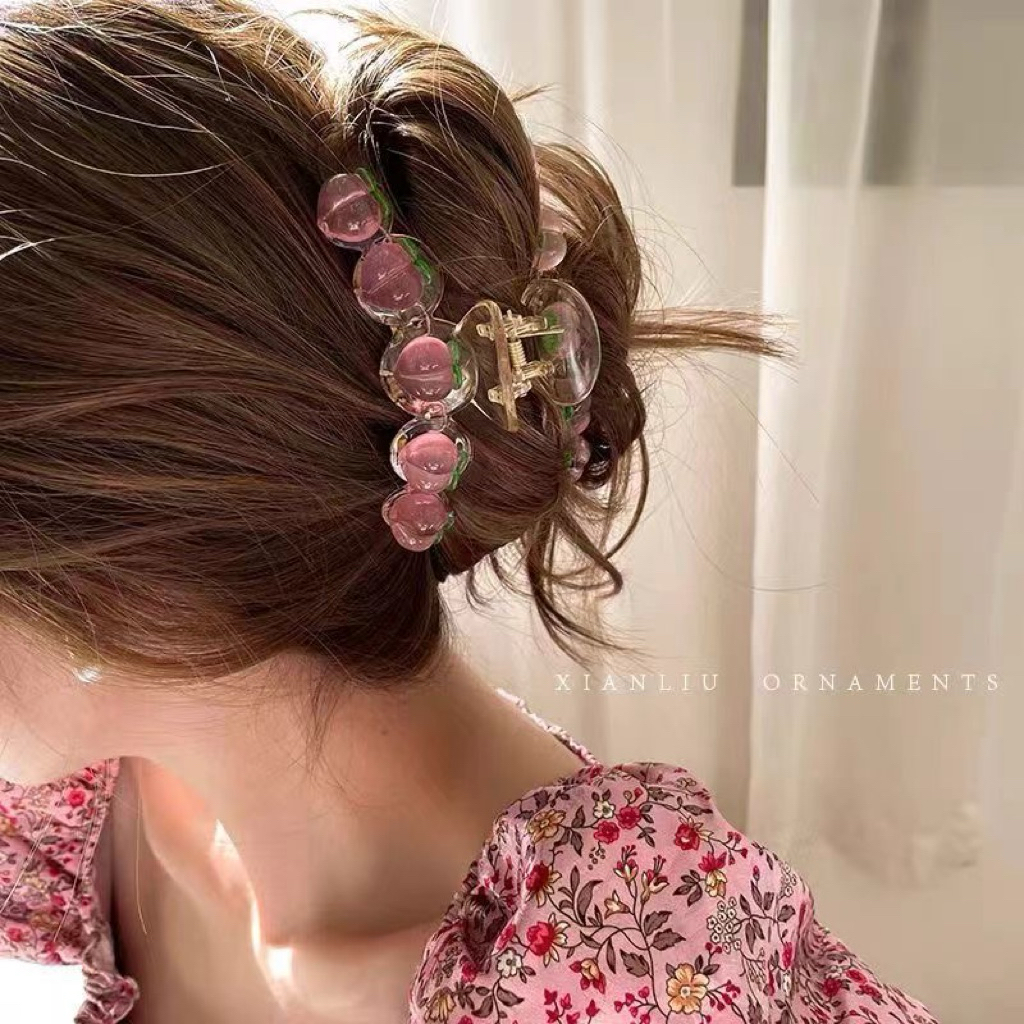 Kẹp Tóc Hàn Quốc Mờ Thạch – Kẹp Vuốt Tóc Thời Trang, Kẹp Lấy Tóc Gọn Nhẹ