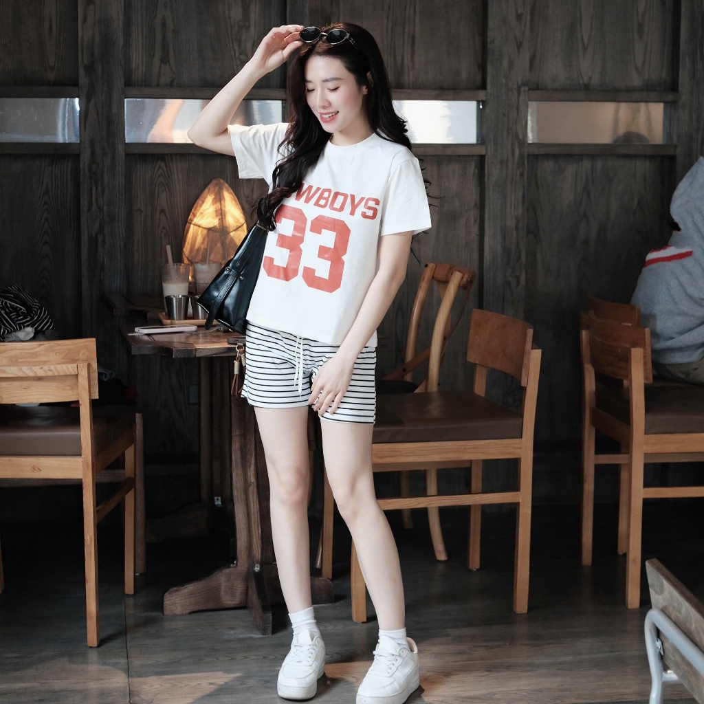 (Xả Kho) Bộ Thun Lạnh Tay Ngắn Cổ Tròn, Bộ Ngủ Cotton Lụa Siêu Mát Tay Lỡ Quần Đùi Co Giãn Form Rộng