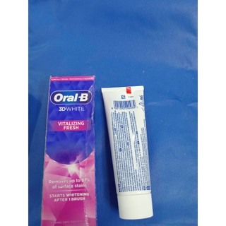 Kem Đánh Răng Oral B 3D White Châu Âu