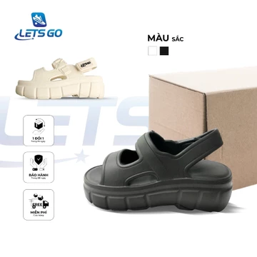 Dép quai hậu đế cao mềm êm chống trơn trượt, dép quai ngang lesgo quai hậu_Giày dép hottrend shop