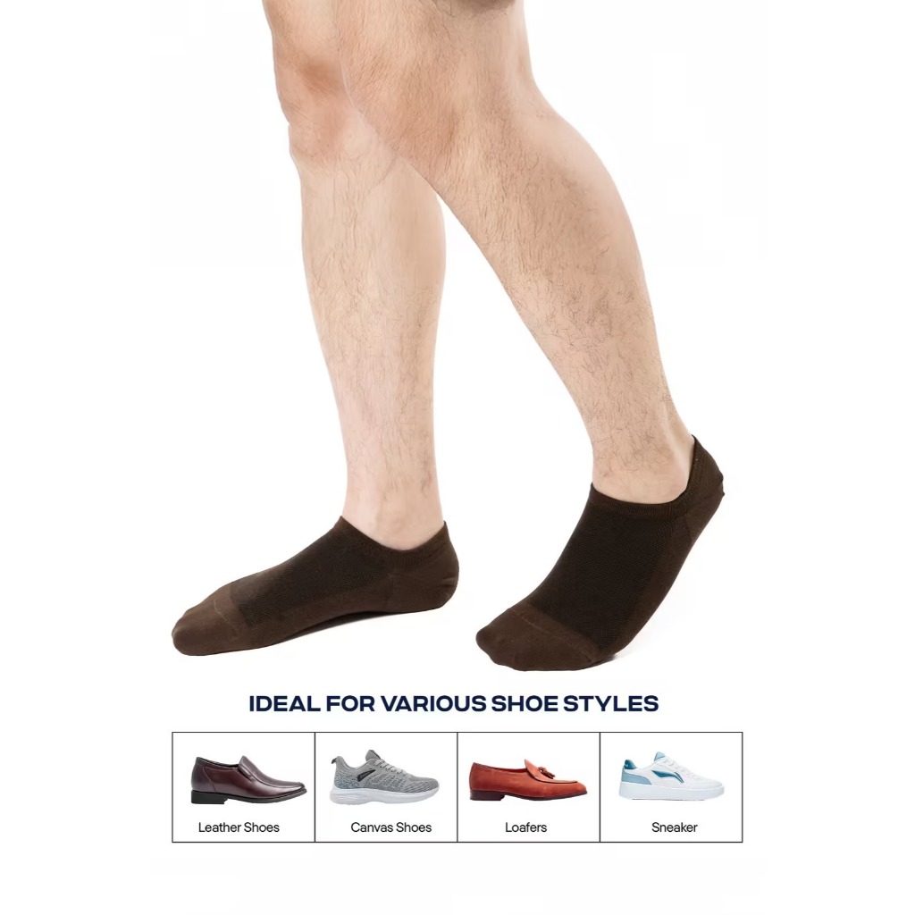 [MUA 2 GIẢM 5%]Pack Tất cổ ngắn nam Low Cut Ankle Men Sock, best seller USA - Coolmate