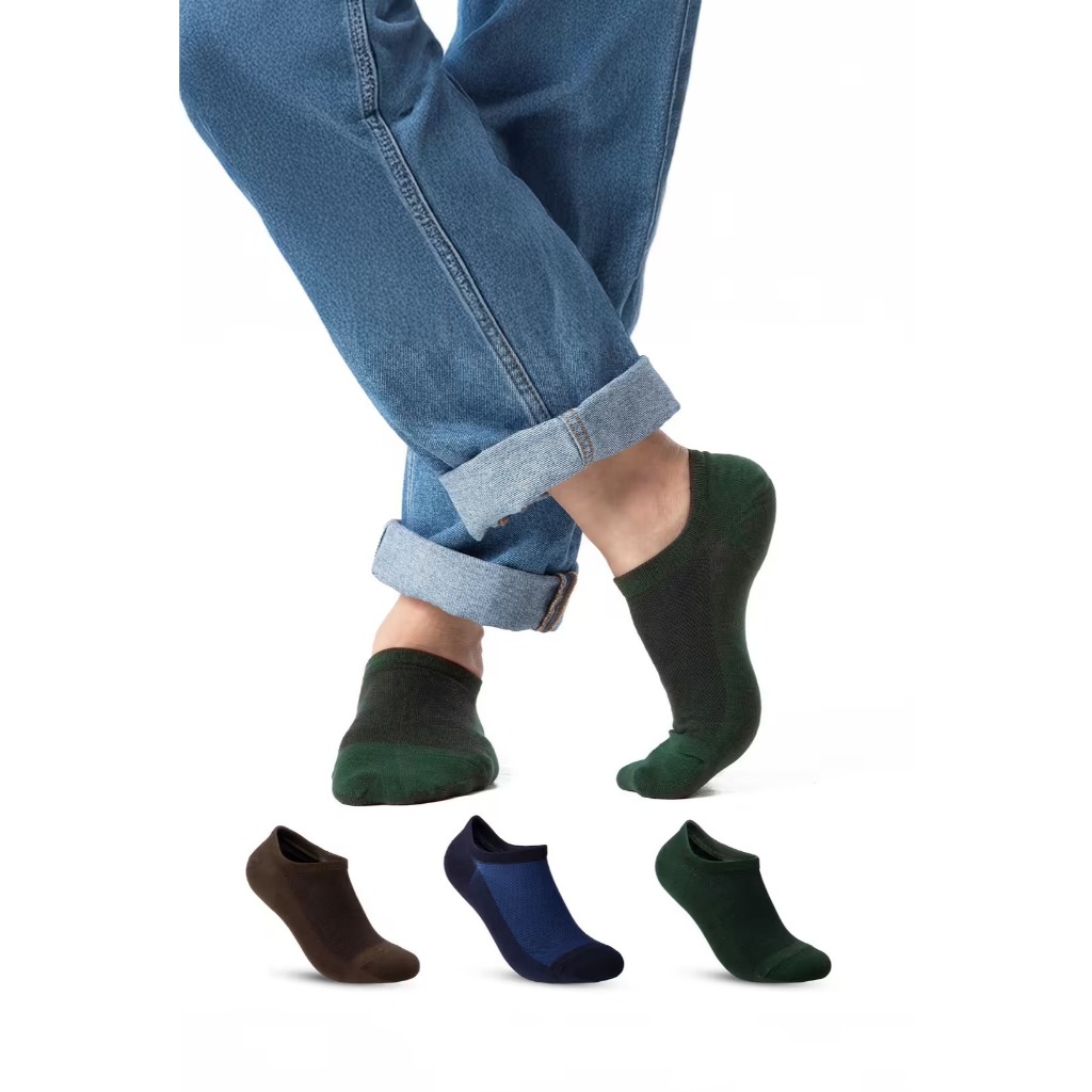 [MUA 2 GIẢM 5%]Pack Tất cổ ngắn nam Low Cut Ankle Men Sock, best seller USA - Coolmate