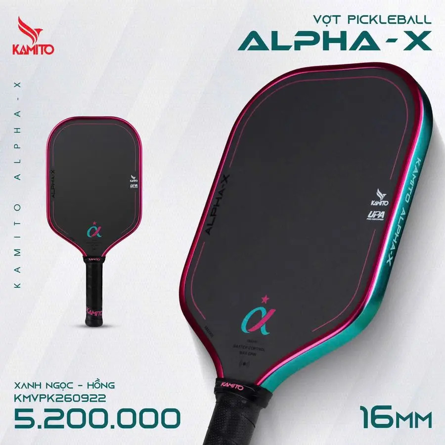 Vợt Pickleball Kamito Alpha X Review Chi Tiết: Giá 4.8 Triệu Có Tốt Không?