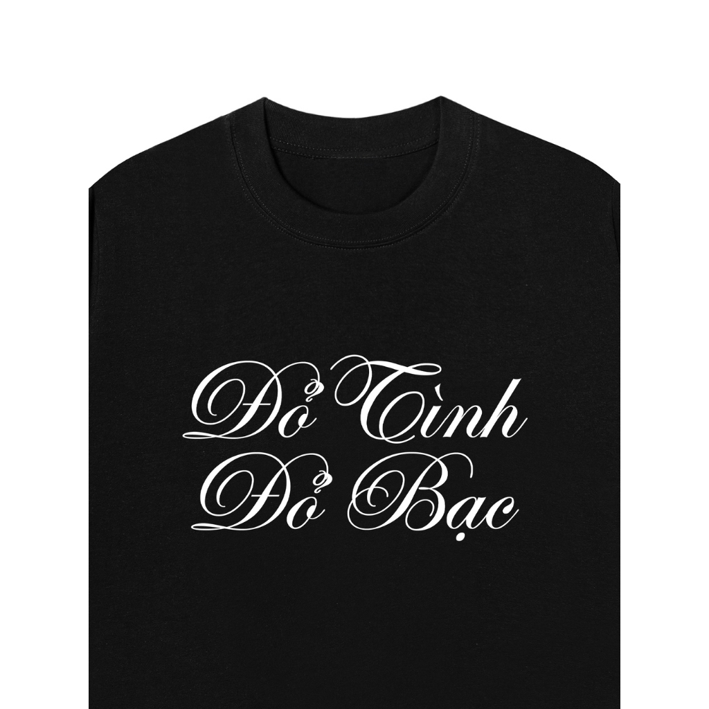 Áo Vớ Vẩn Vui Tươi REDLABEL Áo Thun ĐỎ TÌNH ĐỎ BẠC Cotton 100% Oversize Nam Nữ TS78