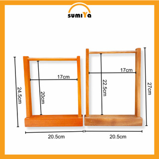 Giá Treo Menu Khung Gỗ Treo Menu Size A5 - Sumiya