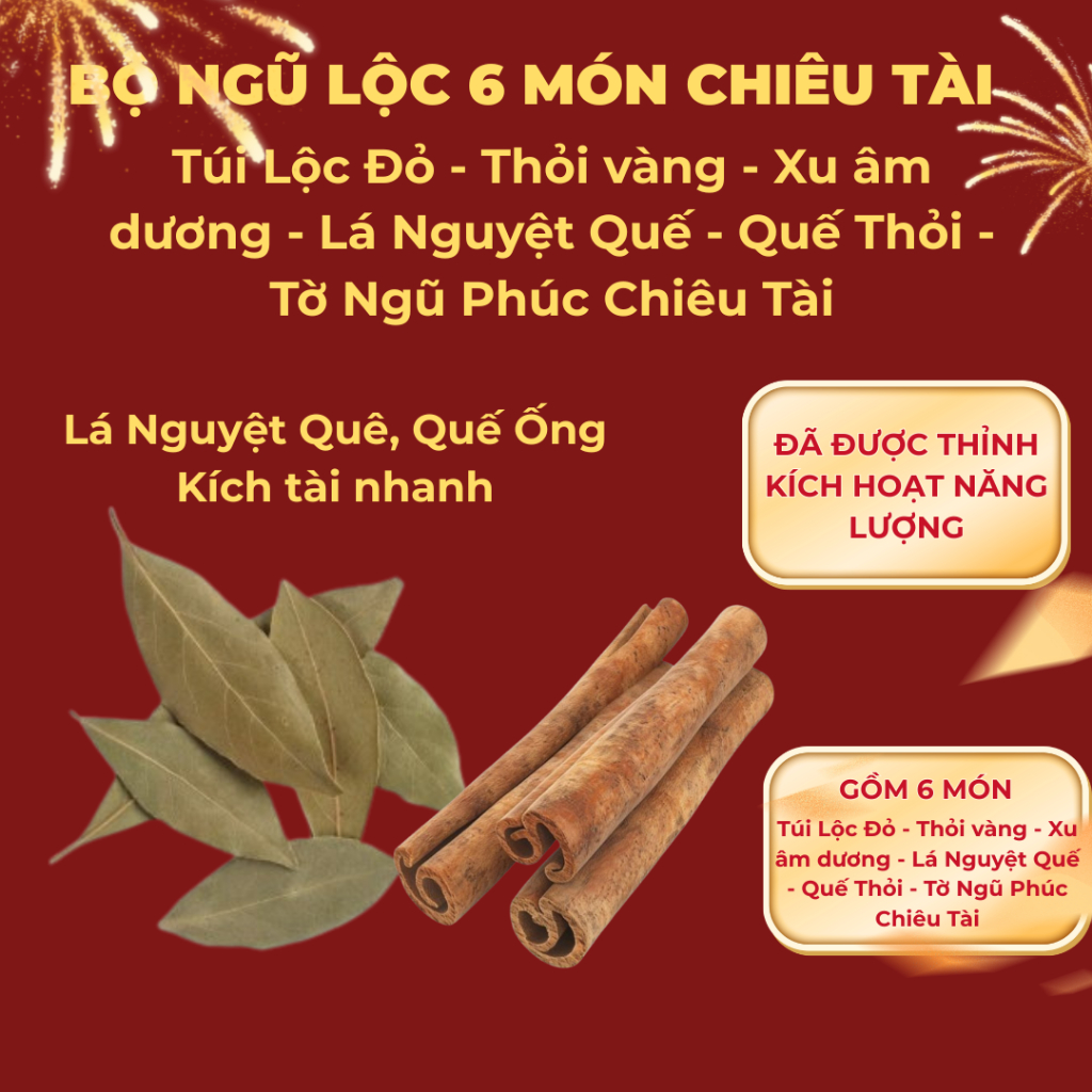 Bộ ngũ lộc, vật phẩm phong thủy ( MẸO CÔ PHƯƠNG HẰNG ) 6 món chứa trọn vẹn ý nghĩa ngũ phúc, chiêu tài, giữ lộc.