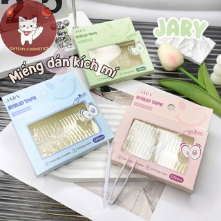 [JARY] Miếng Dán Kích Mí Jary Sẵn Keo , Kích Mí Lưới Kèm Nhíp, Eyelid Tape, 120 miếng