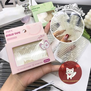[JARY] Miếng Dán Kích Mí Jary Sẵn Keo , Kích Mí Lưới Kèm Nhíp, Eyelid Tape, 120 miếng