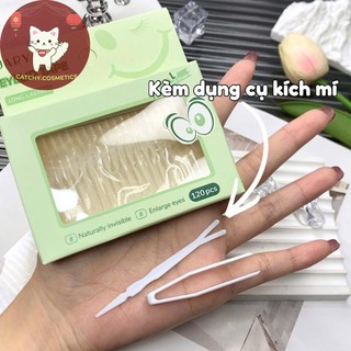 [JARY] Miếng Dán Kích Mí Jary Sẵn Keo , Kích Mí Lưới Kèm Nhíp, Eyelid Tape, 120 miếng