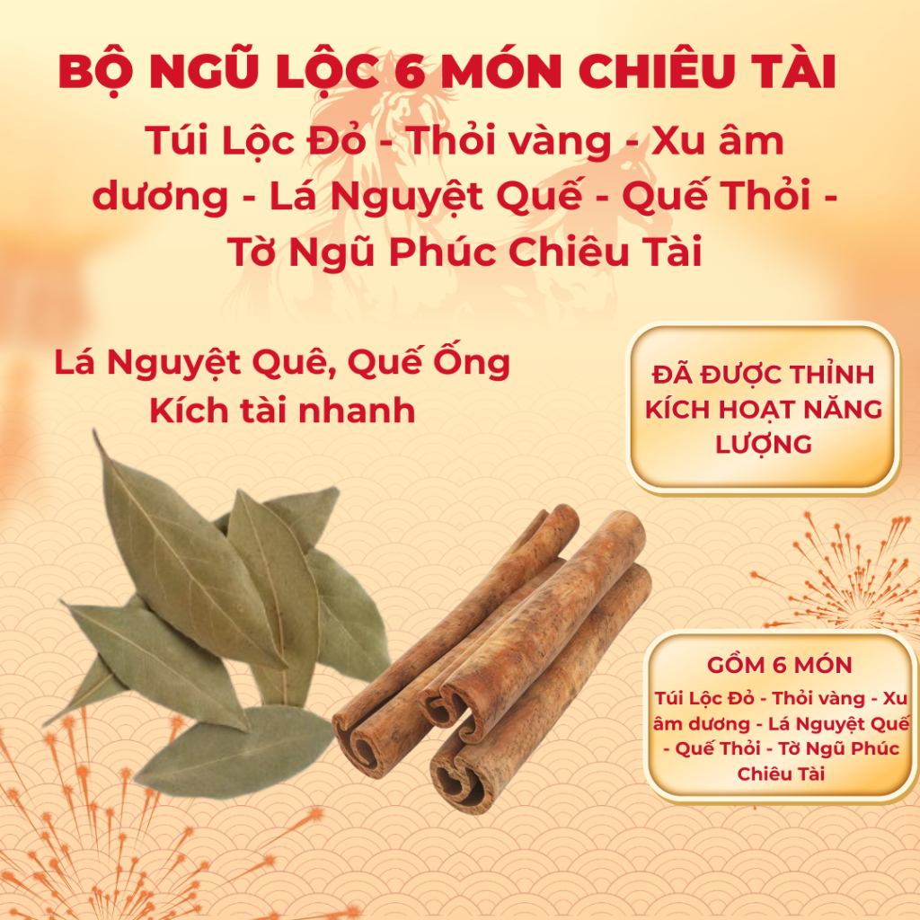 Set Ngũ Lộc 6 món, quà tặng phong thủy ( MẸO CÔ PHƯƠNG HẰNG ) cân bằng năng lượng tích cực