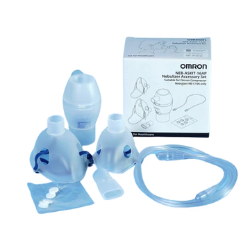 Bộ Phụ Kiện Máy Xông Khí Dung OMRON NE C106, Phụ Kiện Chính Hãng Omron trọn bộ