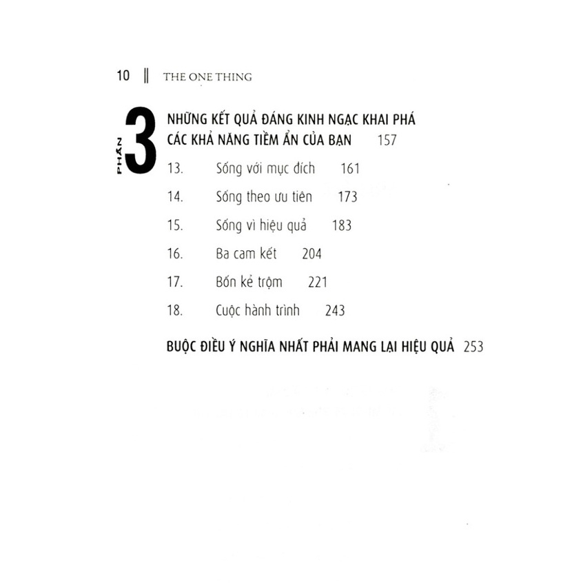 Sách - The One Thing - Điều Ý Nghĩa Nhất Trong Từng Khoảnh Khắc Cuộc Đời