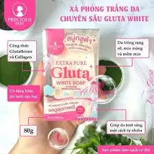 Xà phòng glutathione extra pure gluta white soap