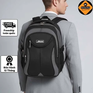 Balo Laptop Nam Nữ XBags Xb 2002 Chống Thấm Đen Phối Xám Cao Cấp Thời Trang Cá Tính Sành Điệu – XB 2002!