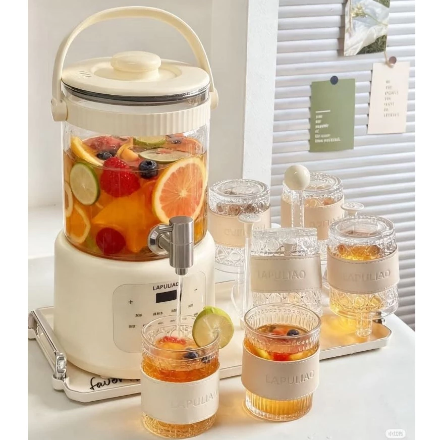 Bộ bình đun nước kèm cốc cao cấp