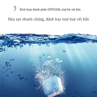 Hộp 12 Viên Vệ Sinh Lồng Giặt YATASMART Tẩy Cặn Bẩn, Nấm Mốc, Diệt Khuẩn Hiệu Quả