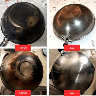 Homee.cok Tẩy Cháy Đen Đáy Nồi Chảo Inox - Làm Sạch Đáy Nồi, Tẩy Ố Vàng Kim Loại, Vệ Sinh Nồi Chảo Gia Dụng