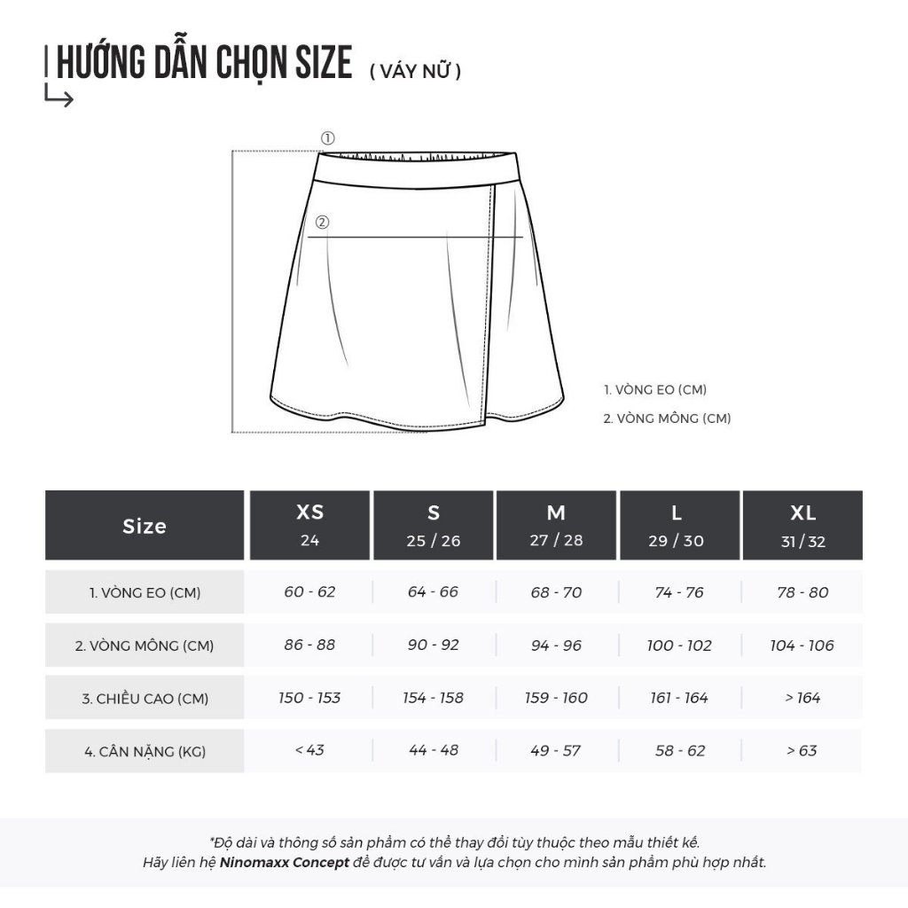 Quần Váy Short Nữ Chất Linen Thời Trang Trẻ Trung NINOMAXX 2505002