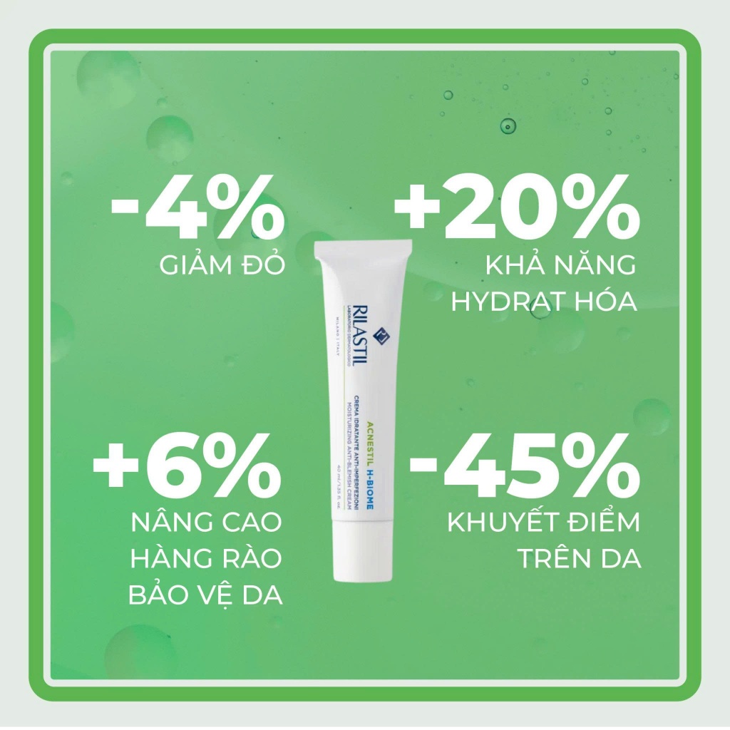 Bộ đôi kem dưỡng phục hồi cho da mụn Rilastil Acnestil - Phương An House
