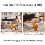 [Mua 1 tặng 2 ] DODO ghế sofa giường gấp 2m đa chức năng Thiết Kế 2 trong 1 làm Bao gồm gối — ảnh 4