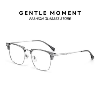 Mắt kính đổi màu thời trang nam nữ GENTLE MOMENT chống tia UV chống ánh sáng xanh phong cách đi học đi chơi GMX195