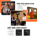 Mic thu âm lọc tiếng ồn không dây Saramonic AIR, pin 48 tiếng mic cài áo livestream, làm video cho máy ảnh, điện thoại — ảnh 7
