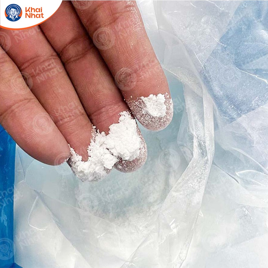 Khai Nhật Bột Vitamin C Nguyên liệu Ascorbic Acid C6H8O6 99% Tạo độ chua thực phẩm, tăng sức đề kháng (Gói 1kg)