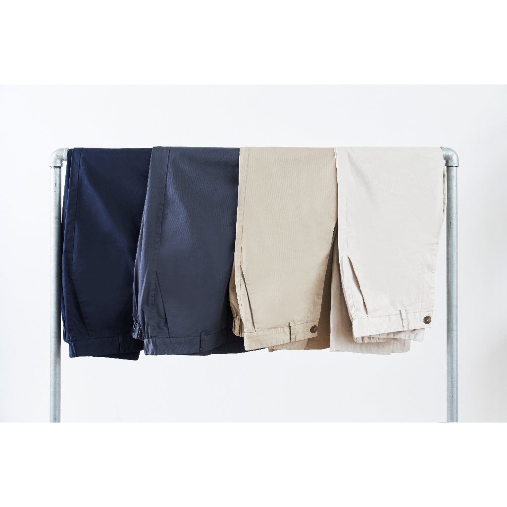 Quần Dài Kaki Nam Cạp Chun Chất Cotton Cao Cấp Thoáng Mát Thời Trang NINOMAXX 2507002