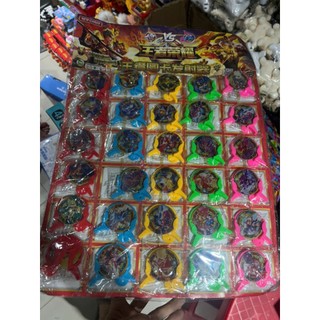 Vỉ đồ chơi bắn thẻ 30 cái thẻ nhân vật game