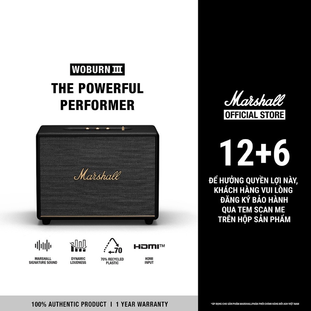 Loa Marshall Woburn III Homeline Review: Chất Lượng Âm Thanh Như Thế Nào? Giá 17.67 Triệu