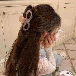 Kẹp Tóc Càng Cua Acrylic Size Lớn Hình Nơ Thời Trang Chất Lượng Cao Cho Nữ OKT_0009